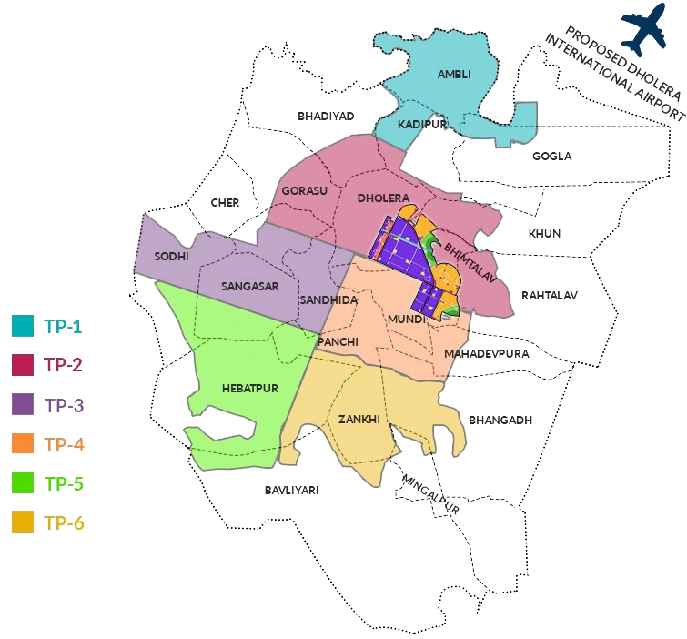 dholera-vilage-map